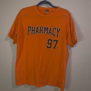 Pharmacy t-shirt.